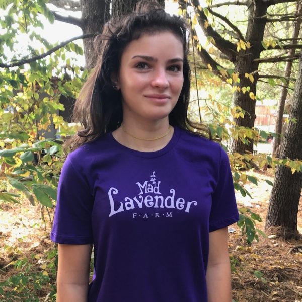 Tee shirt purple, Mad Lavender Farm