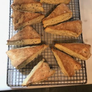 baked scones