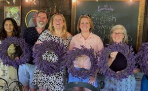 English Lavender Wreath Workshop