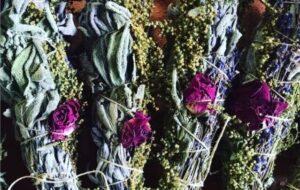sage lavender smudge sticks